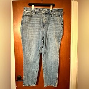 Old Navy Light Blue Straight Leg Women's Jeans